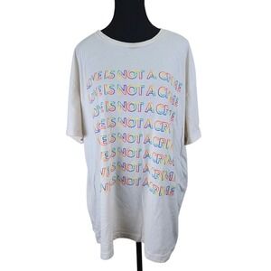 #Takepride Target Womens Love Is Not a Crime T Shirt Size XXL Rainbow‎ Casual